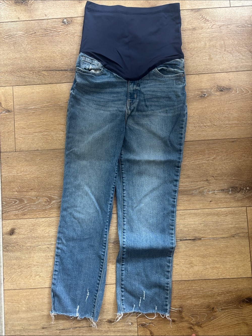 Pinkblush Maternity Jeans with Belly Panel